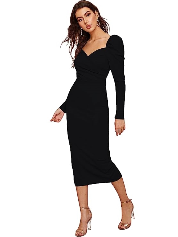 One Piece Black Dress – Electio