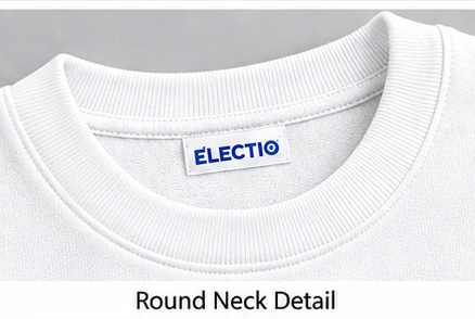 "हलCut" Graphic White Sweatshirt - Image 5