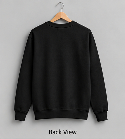 Chin Tapak Dam Dam Printed Black Sweatshirt - Image 4